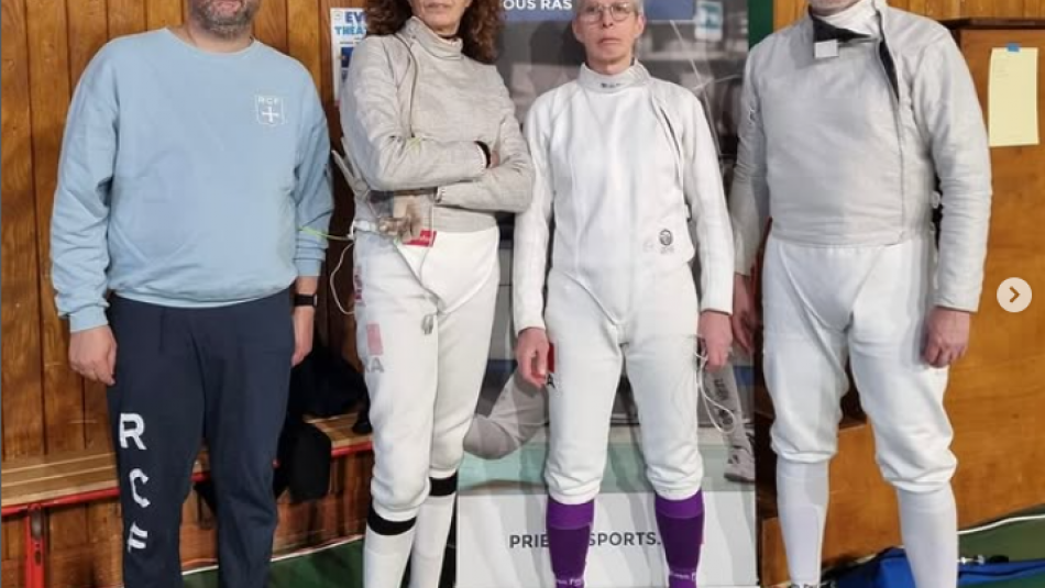 Sur la première marche du podium