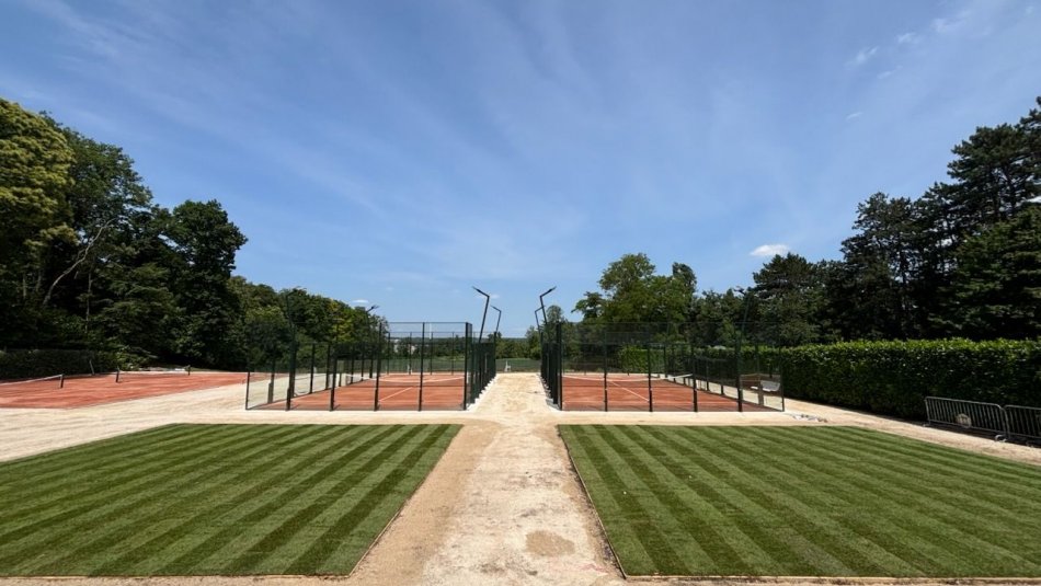 Ouverture de l'espace padel, pickleball, tennis à La Boulie